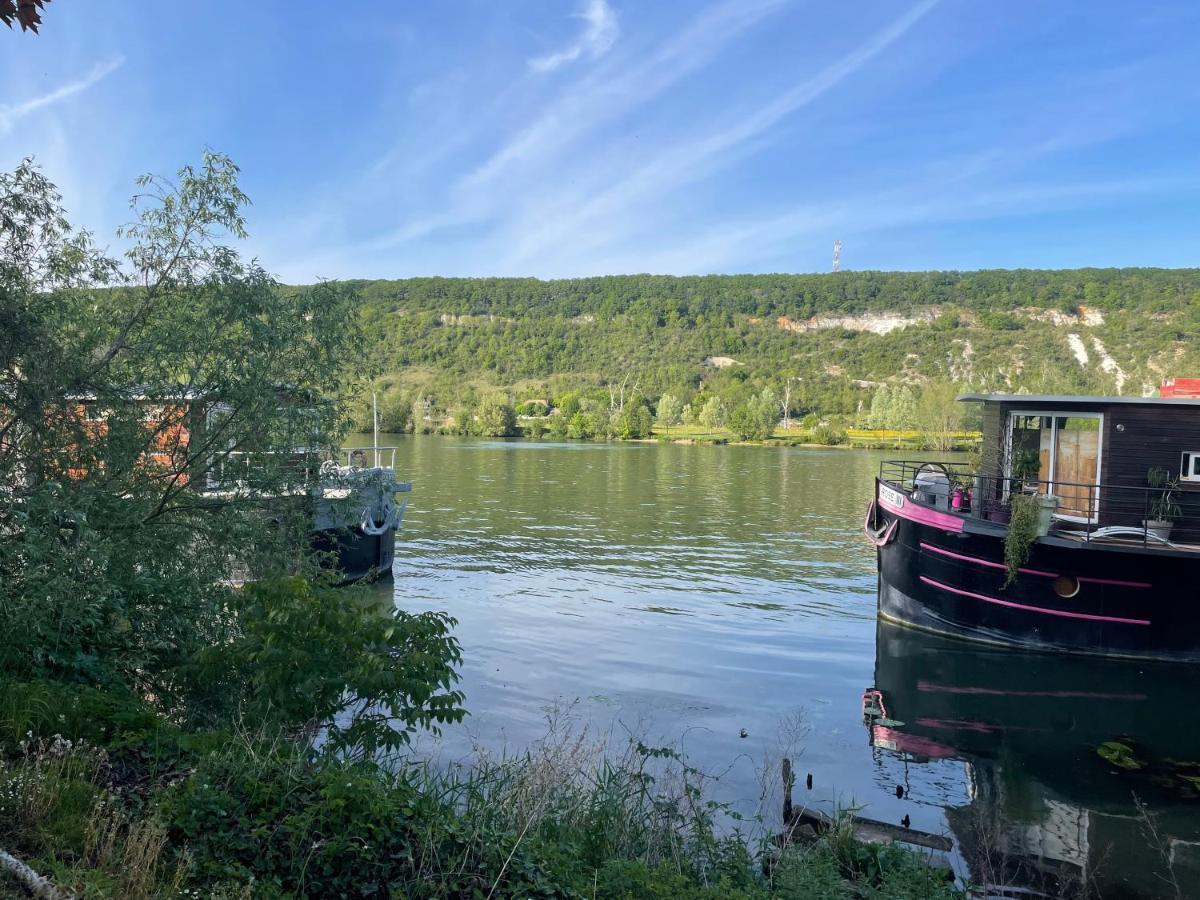 Maison La Capucine Sur Quai De Seine, Wifi, Machine A Laver, Parking Prive Gratuit Вернон Екстер'єр фото